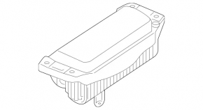 Подушка безопасности airbag пассажирская в торпеде Mercedes C-class W205 15-21
