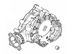 Передний редуктор раздатка Ford Explorer 16-19 3.5