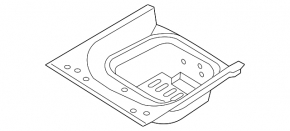 Корыто багажника Land Rover Range Rover Velar 18-20