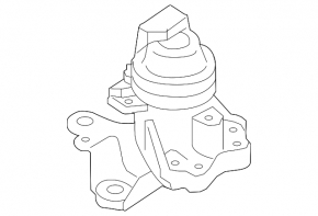 Подушка двигателя правая Mazda CX-9 13-15 3.7
