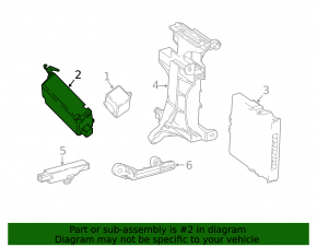 CONTROLER DE PRIMIRE A UȘII + UNITATE TPMS Toyota Camry v70 18-