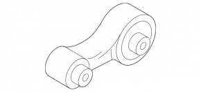 Подушка двигателя центральная задняя кронштейн Mazda6 03-05 2.3