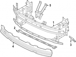 Ranforsare bară față Volkswagen ID.4 21-22