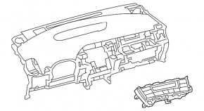 Управление климат-контролем Toyota Prius 30 10-11 дорест