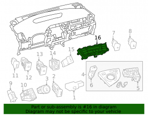 Управление климат-контролем Toyota Prius 30 10-11 дорест