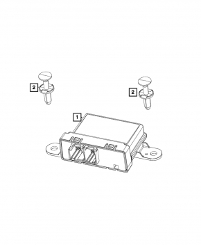 PARK ASSIST CONTROL MODULE Jeep Grand Cherokee 14-22