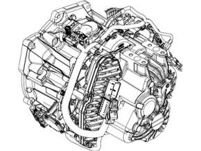 АКПП в сборе Ford Focus mk3 11-15 2.0 usa 6-Speed DPS6 93к без TCM и навесного, дергается при нагреве