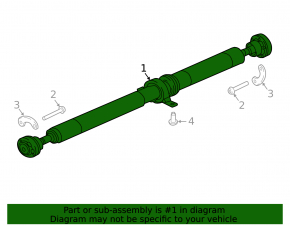 Arbore de transmisie spate, arbore cardanic Land Rover Range Rover Velar 18-26 2.0T