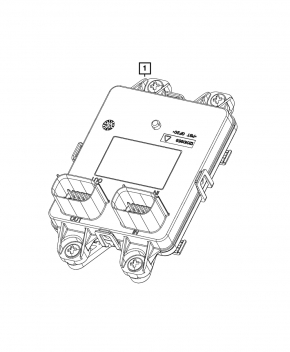 Блок фаркопа Jeep Compass 17-26