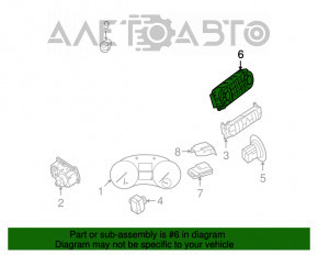 Управление климат-контролем переднее Mercedes X164 GL W164 ML W251 R