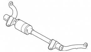 Stabilizator frontal activ pentru Land Rover Range Rover 18-21 rest.