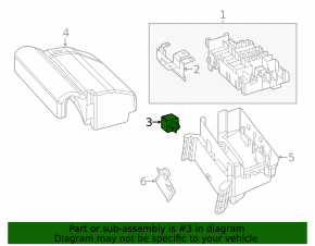 Accessory Power Relay VW Jetta 11-14 USA
