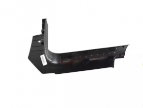 Накладка порога передняя левая Jeep Cherokee KL 14-22 черная с хромом, царапины