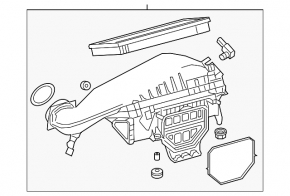 Carcasă filtru de aer Mercedes GLC 300 20-22