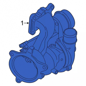 Турбина Ford Fusion mk5 13-20 1.5T