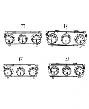 Управление климат-контролем Chrysler 200 11-14 manual