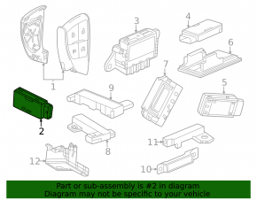 Transceiver Module правая Chevrolet Equinox EV 24-26