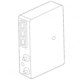 BLUETOOTH COMMUNICATION MODULE COMPUTER Chevrolet Volt 11-15