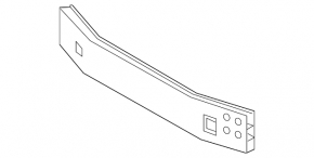 Amplificatorul de bara fata pentru Toyota Prius V 15-17, nou, aftermarket