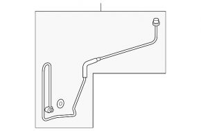 Bobina de aer condiționat încălzitor-condensator Acura MDX 14-16, nou, original