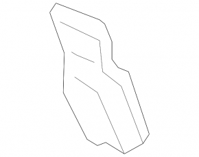 Крюк замка капота правый Audi A4 B9 17-25