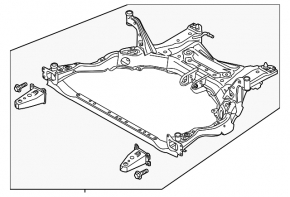 Подрамник передний Mazda 6 14-17