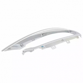 Молдинг переднего бампера левый Lincoln MKZ 17-20 хром