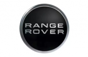 Центральный колпачок на диск Land Rover Discovery 17-23 62мм, черный глянец