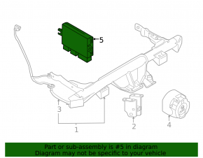 Блок управления фаркопом Volkswagen ID.4 21-22