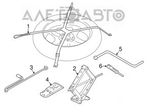 Ручка домкрата BMW X3 G01 18-24