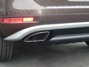 Защита переднего бампера VW Touareg 11-14