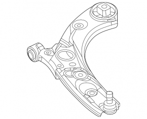 Рычаг нижний передний правый Mazda CX-50 23-26