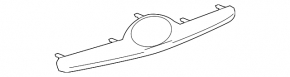 Ornamente portbagaj Toyota Camry v40 07-11 fără emblemă