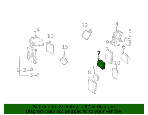 COMPUTER ASSY, TRANSMISSION CONTROL Toyota Prius V 12-17