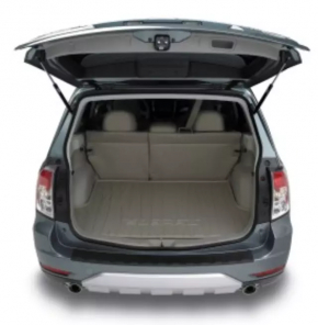Коврик багажника резина Subaru Forester 14-18 SJ черный
