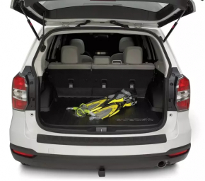 Коврик багажника резина Subaru Forester 14-18 SJ черный