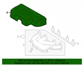 Защита коллектора VW Jetta 11-15 USA 2.0