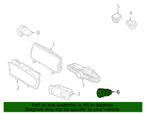 Кнопка start-stop Volvo XC40 19-26