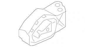 Suport motor spate dreapta Volvo XC40 19-25