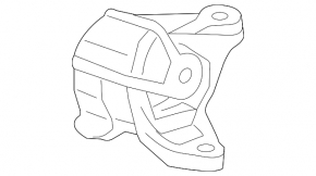 Suport motor spate pentru Honda Crosstour 10-15 cutie automată, 2.4L