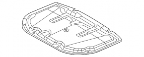 Изоляция капота Lexus ES250 ES300h ES350 19-26