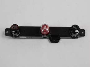 Butoane panou frontal Fiat 500 12-19 