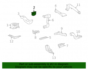 Воздуховод батареи Lexus GS450h 07-11 №1
