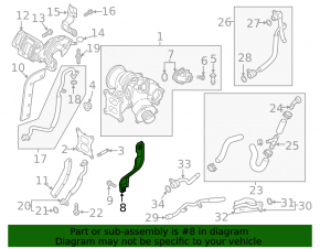 Suport turbocompresor VW Tiguan 18-24