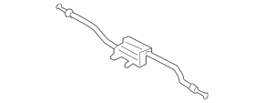 Cablu deschidere capota fata Audi Q7 16- nou original