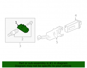 Датчик давления колеса Audi A3 8V 15-20 315mhz