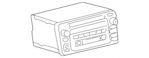 Головное устройство Toyota Highlander 01-07 JBL