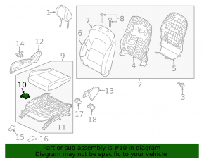 Occupant Sensor Kia Sportage 17-22