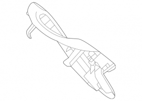 Накладка руля Mercedes W213 E 300/400/43 17-18 черная с хром