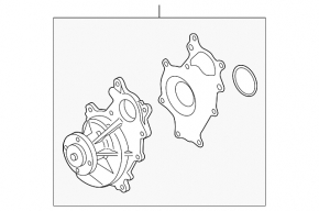 Помпа охлаждения водяная Ford Mustang mk6 15-17 3.7